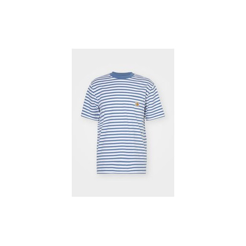 T-shirt Homme Carhartt Wip S/S SEIDLER Bleu Cloane Vannes