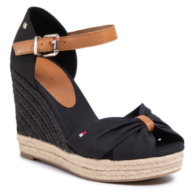 Sandales Femme OPEN TOE Tommy Hilfiger Noir Cloane Vannes