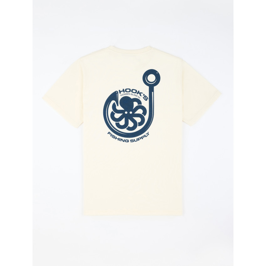 T-shirt Homme Jonsen Island CLASSIC HOOK Crème Cloane Vannes