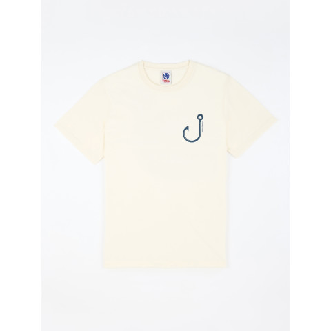 T-shirt Homme Jonsen Island CLASSIC HOOK Crème Cloane Vannes