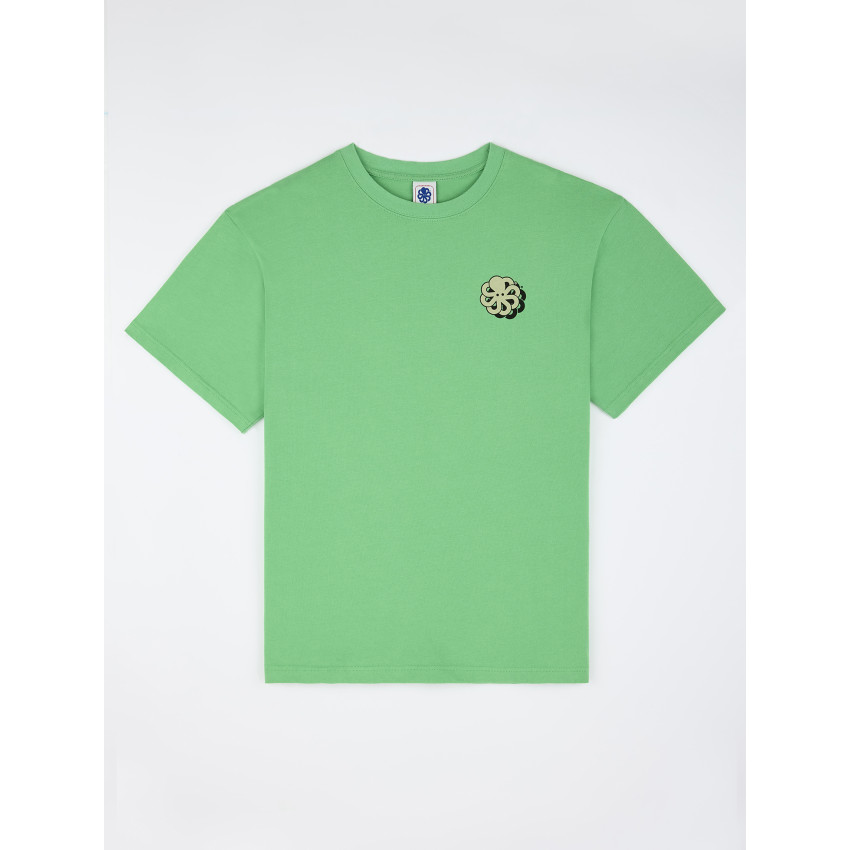 T-shirt Homme Jonsen Island BUBBLE SKATE Vert Cloane Vannes