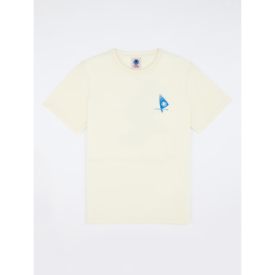 T-shirt Homme Jonsen Island CLASSIC WINDSURFER Crème Cloane Vannes