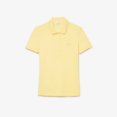 Polo Femme Lacoste SLIM FIT Jaune Cloane Vannes