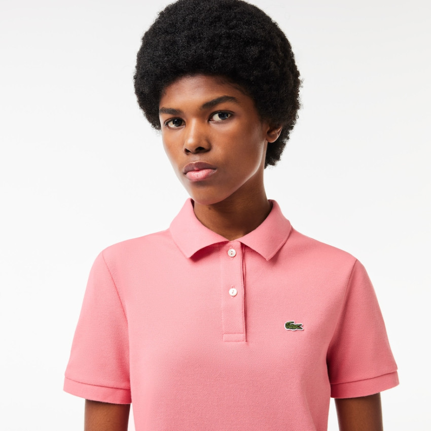 Robe Polo Femme Lacoste SLIM FIT Rose Cloane Vannes