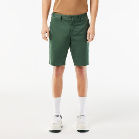 Short Homme Lacoste SLIM FIT Vert foncé Cloane Vannes