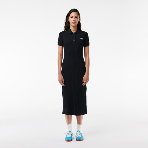 Robe Polo Femme Lacoste SLIM FIT Noir Cloane Vannes