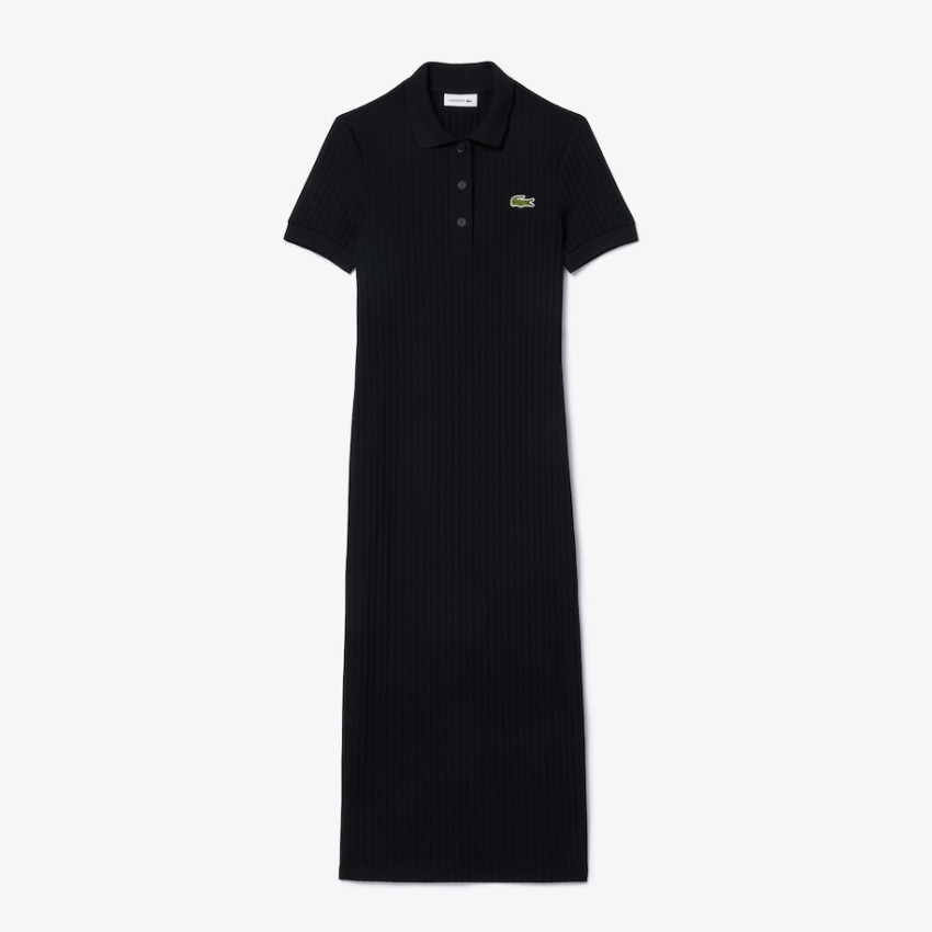 Robe Polo Femme Lacoste SLIM FIT Noir Cloane Vannes