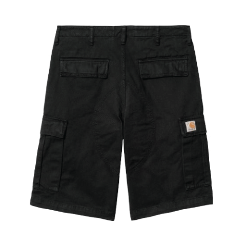 Short Jean Homme Carhartt Wip REGULAR CARGO Noir Cloane Vannes