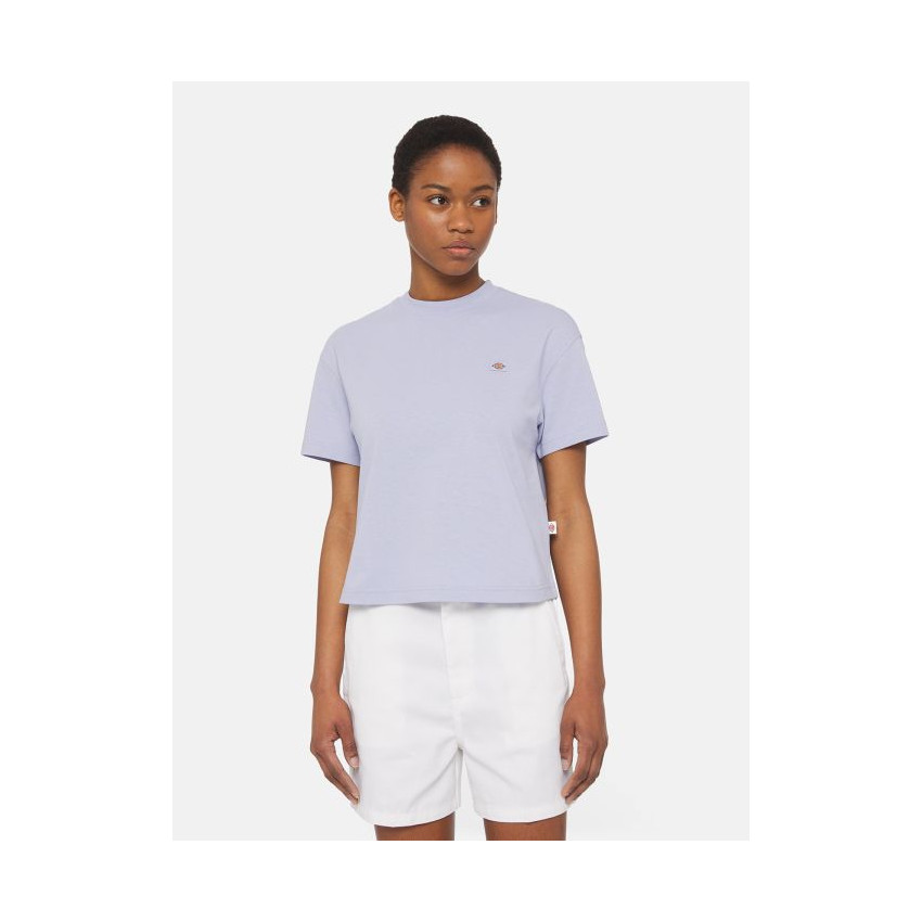 T-Shirt Femme Dickies OAKPORT BOXY Violet ou Vert Cloane Vannes DK0A4Y8L