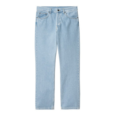 Jean Homme Carhartt Wip NOLAN Denim clair Cloane Vannes I033006_01_35