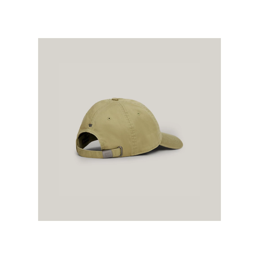 Casquette Homme Tommy Hilfiger FLAG Kaki Cloane Vannes AM0AM12303L9F