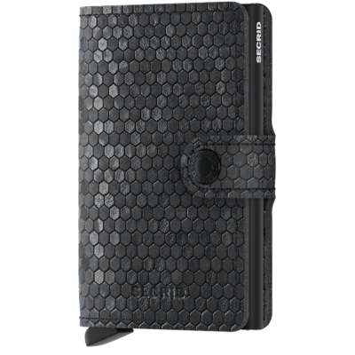 Porte-Cartes Secrid Miniwallet HEXAGONE Noir Cloane Vannes