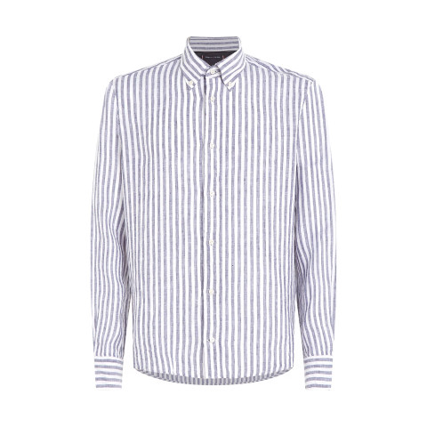 Chemise Homme Tommy Hilfiger DC BOLD Bleu Marine Cloane Vannes MW0MW34646