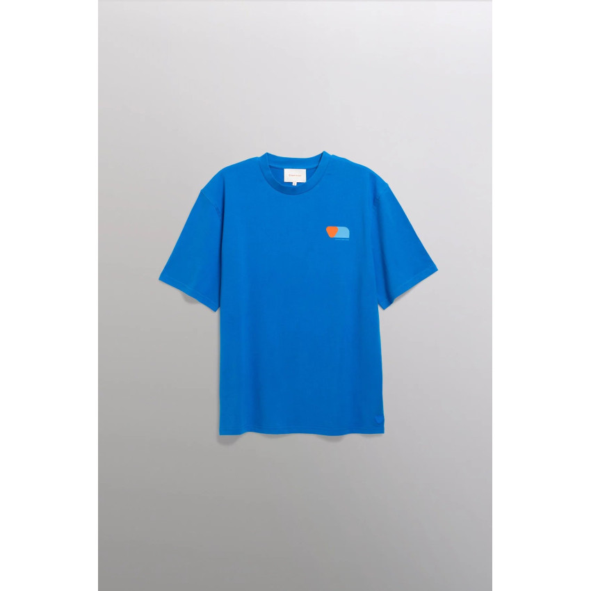 T-Shirt Homme Gertrude EDMOND POSTER Bleu Cloane Vannes E24EDMONPOSTER