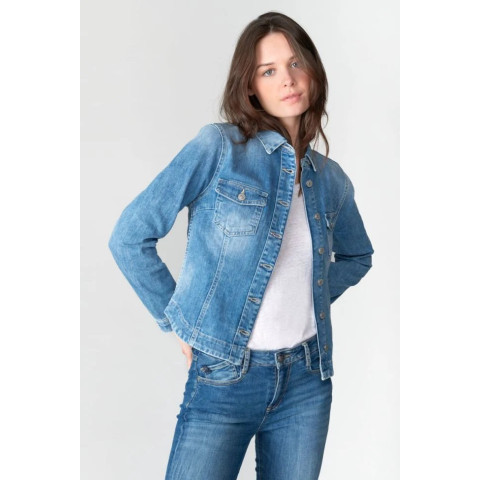 Veste en Jean Femme Le Temps des Cerises LILLY Denim Cloane Vannes