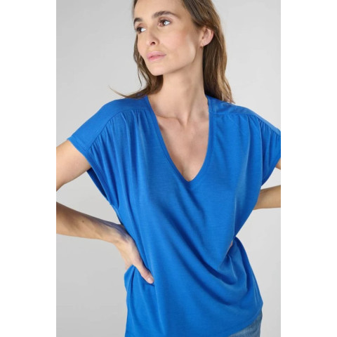 T-Shirt Le Temps des Cerises Femme DIODIS Bleu Cloane Vannes