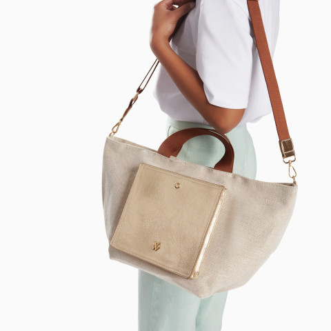 Sac Femme Vanessa Wu IRIS Or Cloane Vannes MA0099