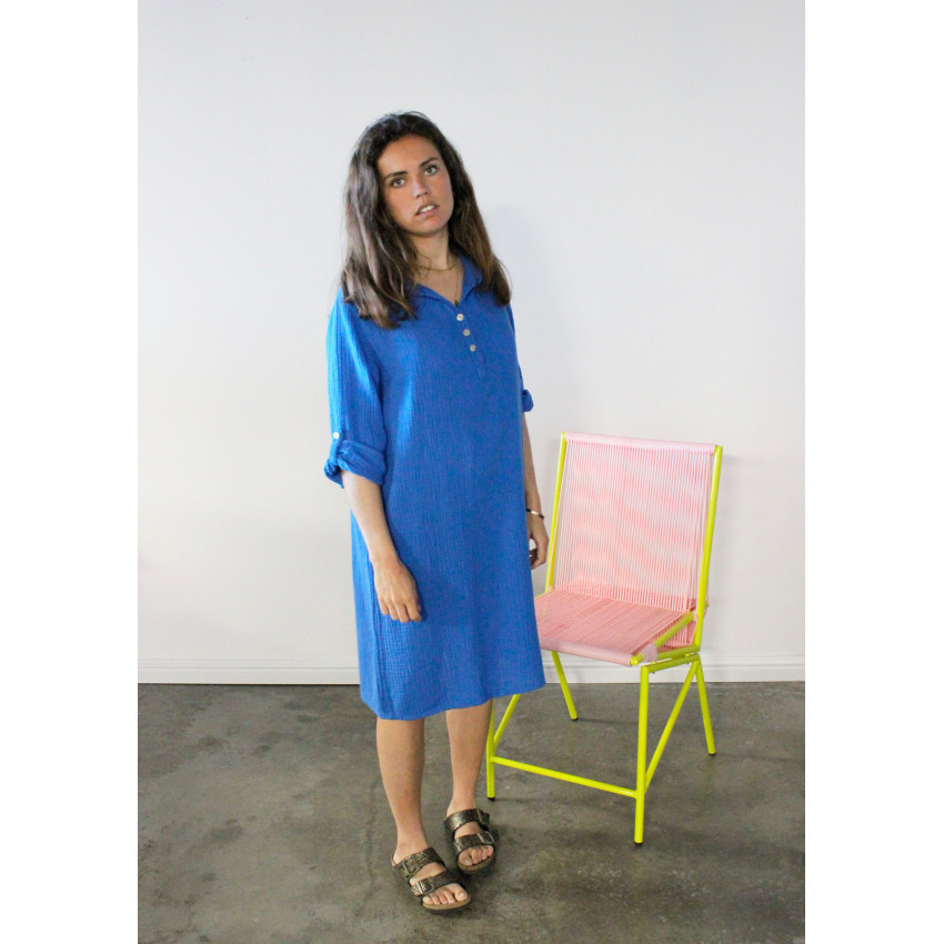 Robe Femme Marie ile de ré EVA Bleu Cloane Vannes