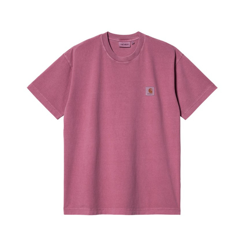 T-Shirt Homme Carhartt Wip NELSON Fuchsia Cloane Vannes I029949 1YT