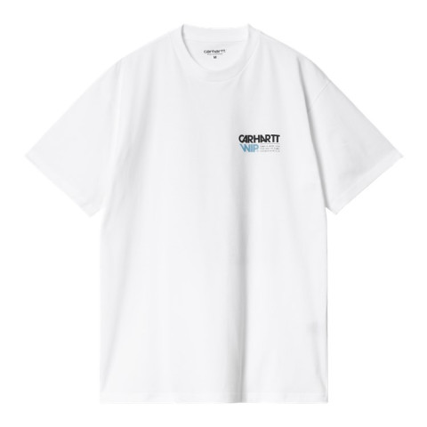 T-Shirt Homme Carhartt Wip CONTACT SHEET Blanc Cloane Vannes I033178 02