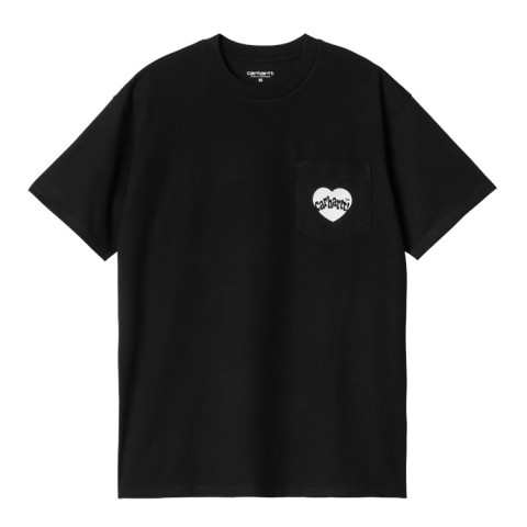 T-Shirt Homme Carhartt Wip AMOUR POCKET Noir Cloane Vannes
