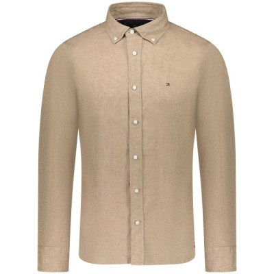 Chemise en lin Homme PIGMENT DYED Rose, Blanc ou Beige