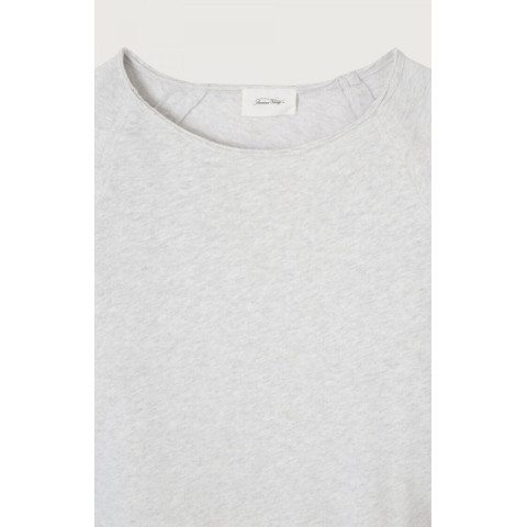 T-Shirt Manches Longues American Vintage Femme SONOMA Gris Clair Cloane Vannes SON31GH24