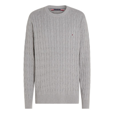 Pull Homme CLASSIC CABLE Bleu Marine, Gris ou Ecru