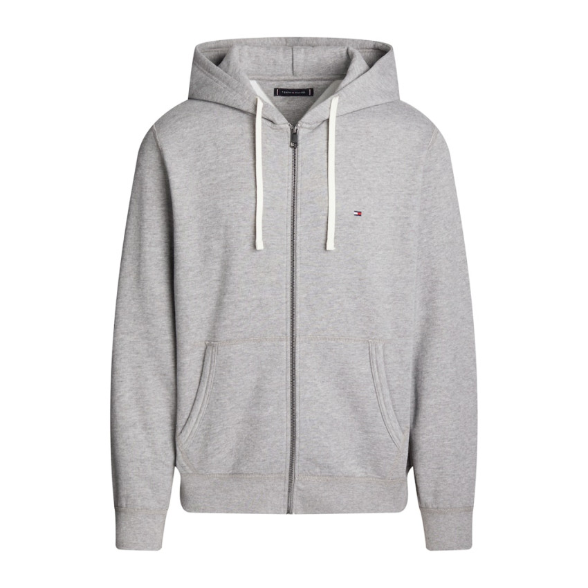 Sweat Zippé Homme Tommy Hilfiger ESSENTIAL FLEECE Gris Cloane Vannes