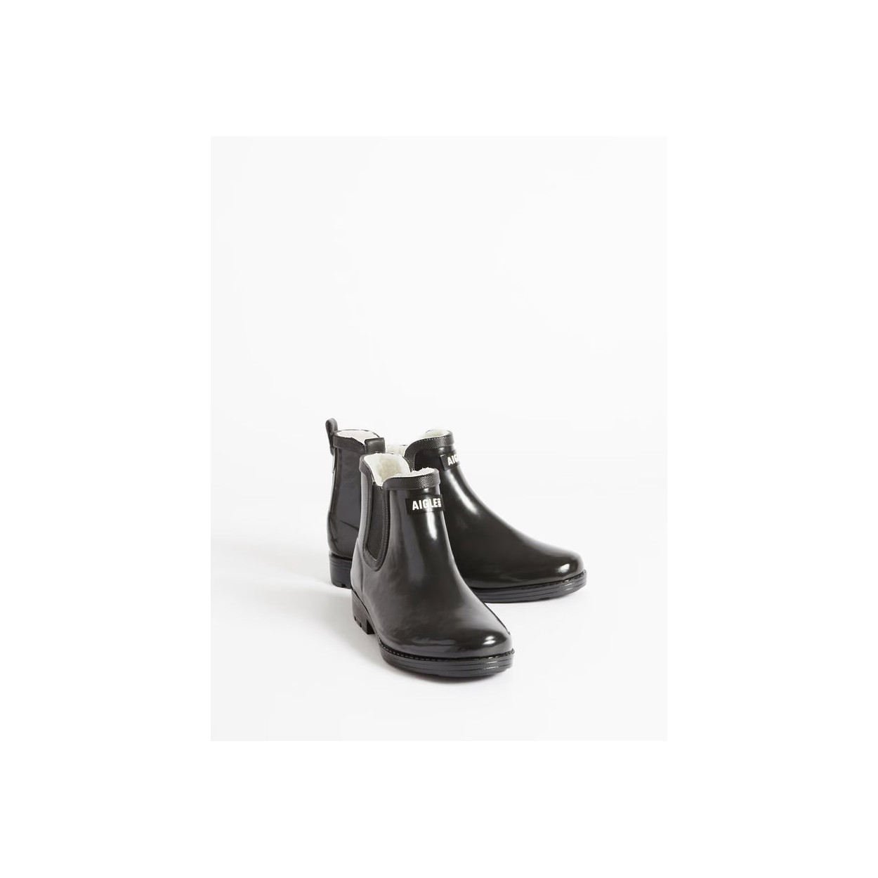 AIGLE Bottines Femme CARVILLE FUR Noir E-Shop CLOANE