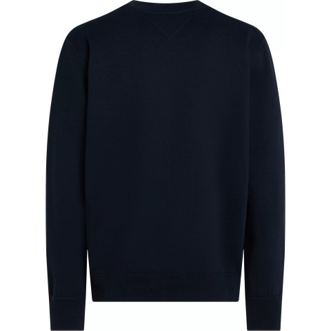 Sweat Homme TOMMY HILFIGER ESSENTIAL FLEECE Bleu Marine Cloane Vannes MW0MW37232