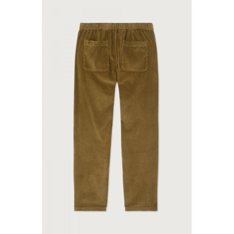 Pantalon Velours Homme American Vintage PADOW Camel Cloane Vannes