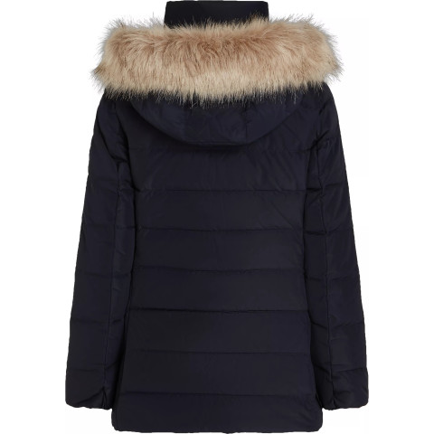 Doudoune Femme Tommy Hilfiger HERITAGE Bleu Marine Cloane Vannes WW0WW43600