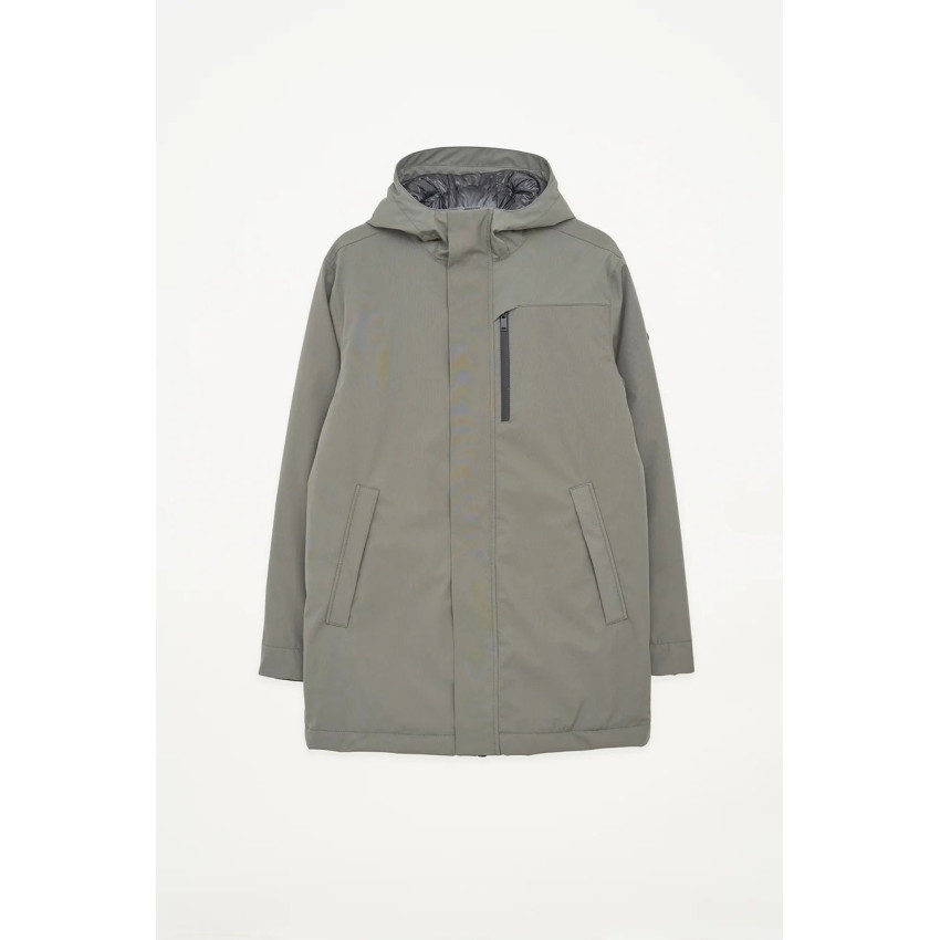 Parka Tanta Rainwear Homme YUKI Kaki Clair Cloane Vannes T3218