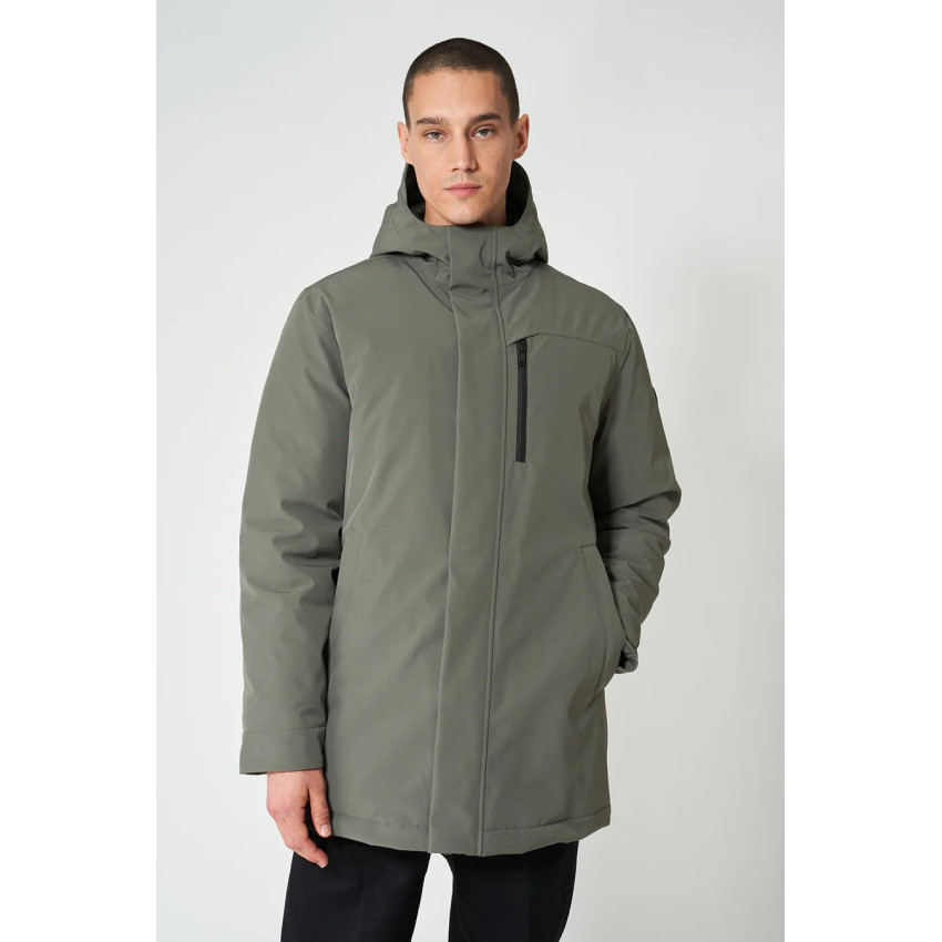 Parka Tanta Rainwear Homme YUKI Kaki Clair Cloane Vannes T3218