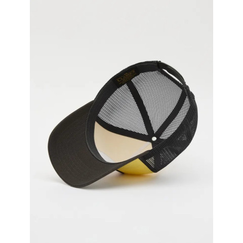 Casquette Homme Jonsen Island TRUCKER FLOWER LOVE Jaune Cloane Vannes