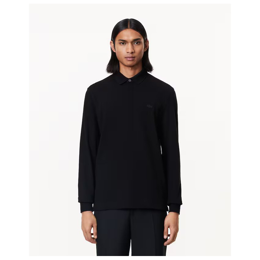 Polo Manches Longues Lacoste Homme PARIS Noir Cloane Vannes