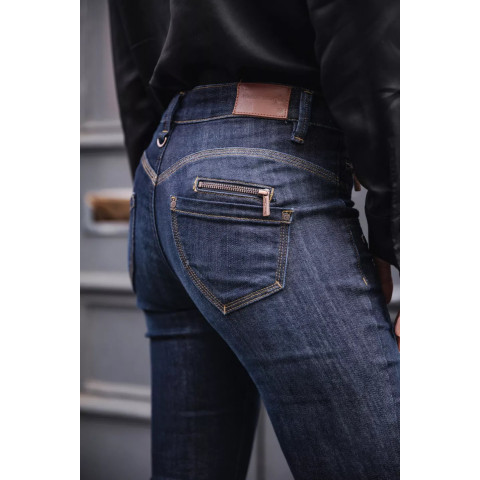 Jean Femme Freeman T Porter ALEXA HIGH WAIST Denim Dark Cloane Vannes