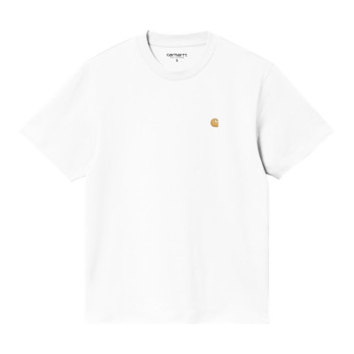 T-Shirt Carhartt Wip Femme CHASE Blanc Cloane Vannes