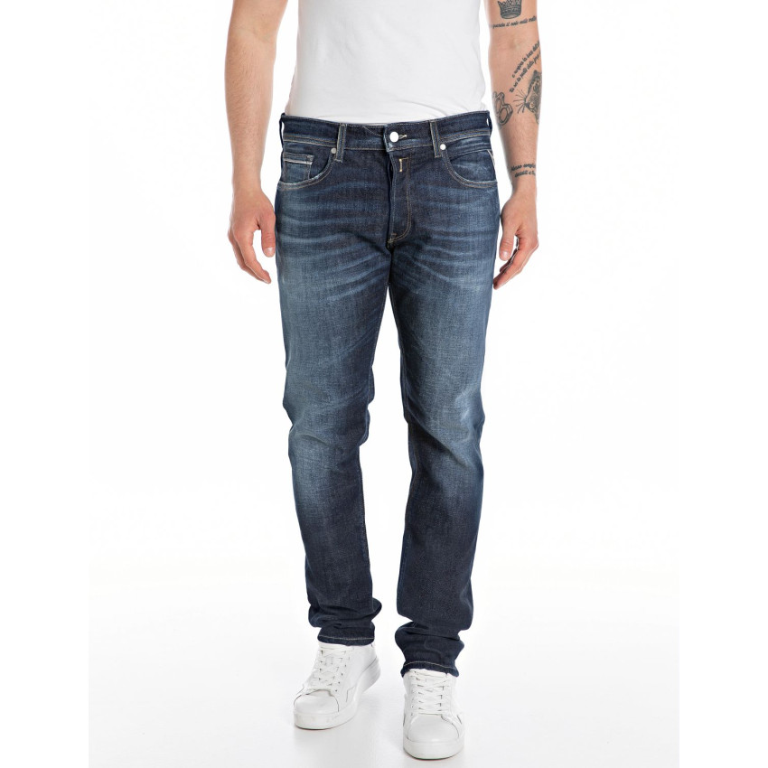 Jean Homme Replay Jeans GROOVER Denim Dark Cloane Vannes MA972 685 702 007