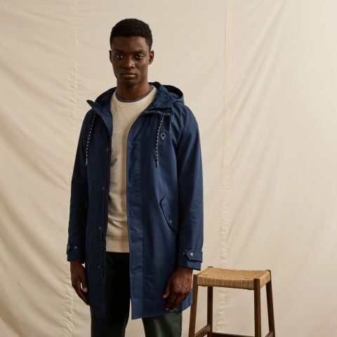 Manteau Homme GRESIGNE Bleu Marine Cloane Vannes F23JA0102 NAV00