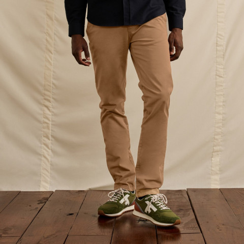 Pantalon Faguo Homme BRIX Camel Cloane Vannes