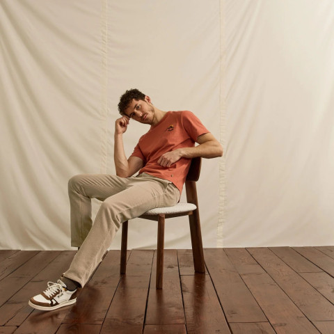 Pantalon Faguo Homme DREUILLE Beige Cloane Vannes