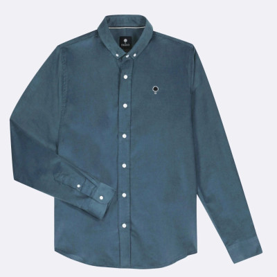Chemise Homme Faguo IVOY Bleu Marine Cloane Vannes