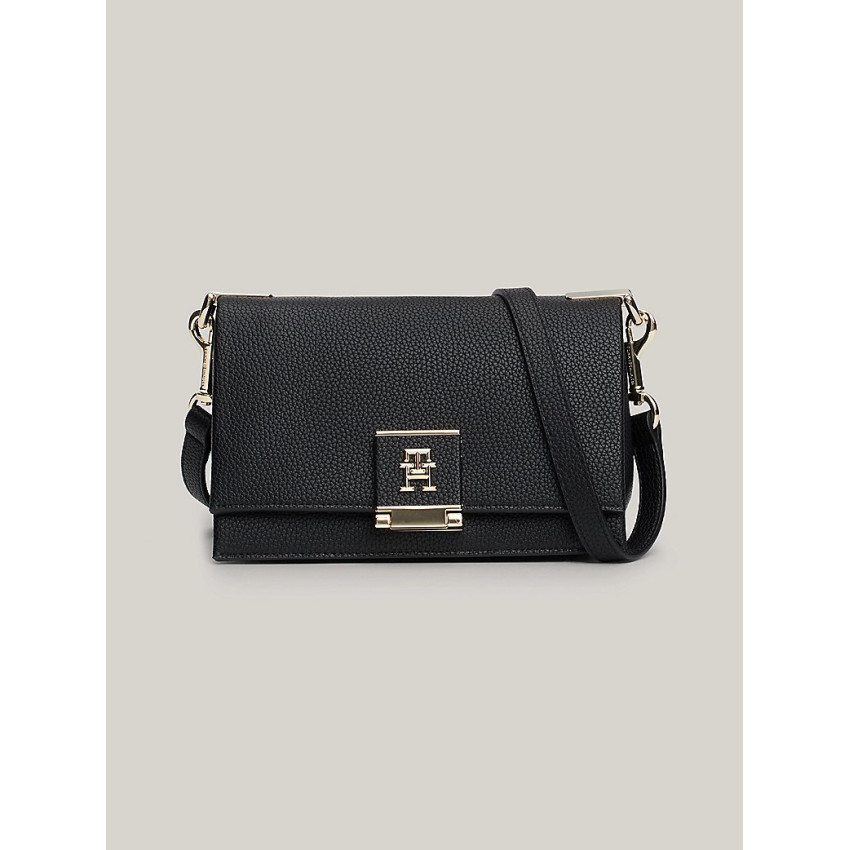 Sac à main Femme Tommy Hilfiger CROSSOVER Noir Cloane Vannes