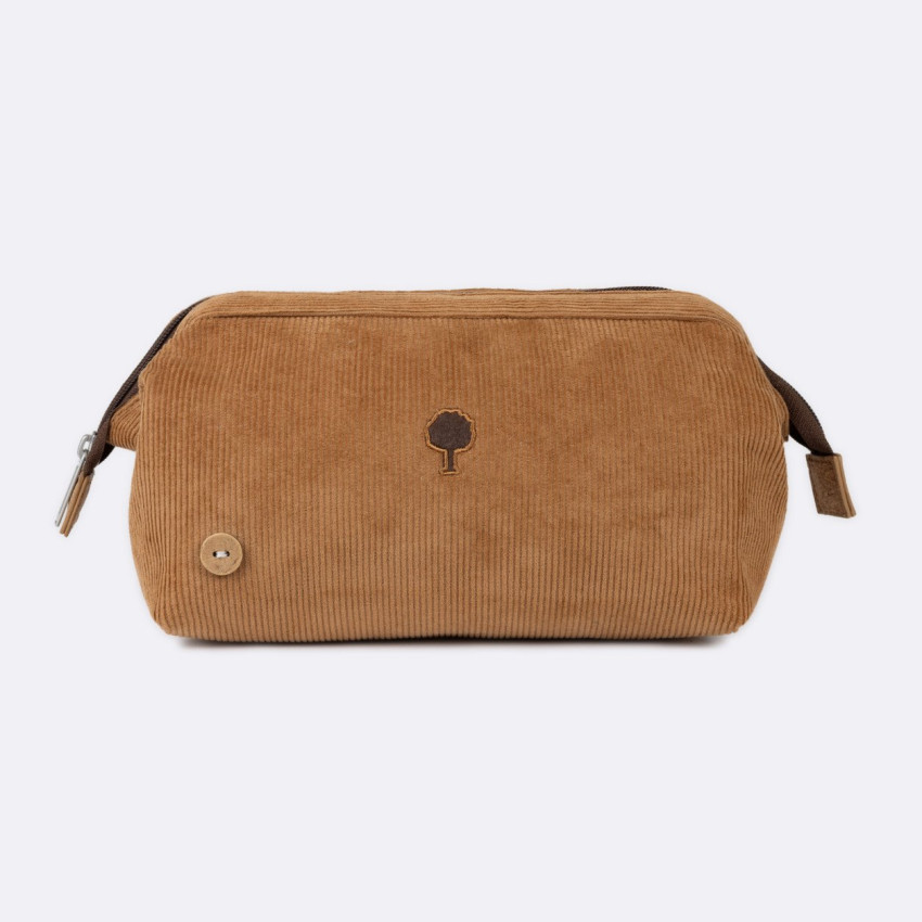 Trousse de toilette Homme Faguo WASHBAG SMALL Camel Cloane Vannes
