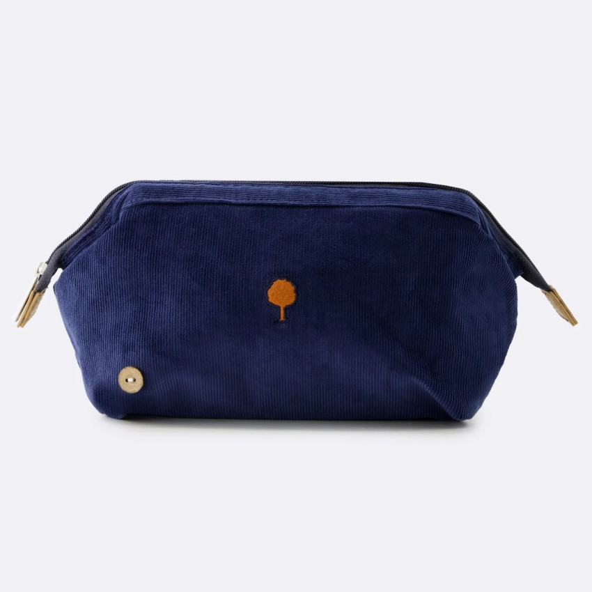 Trousse de toilette Faguo Homme WASHBAG SMALL Bleu Marine Cloane Vannes F24AC0201