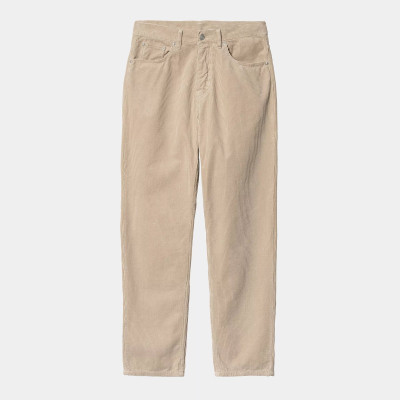 Pantalon en Velours Carhartt Wip Homme NEWEL Beige Cloane Vannes I027232