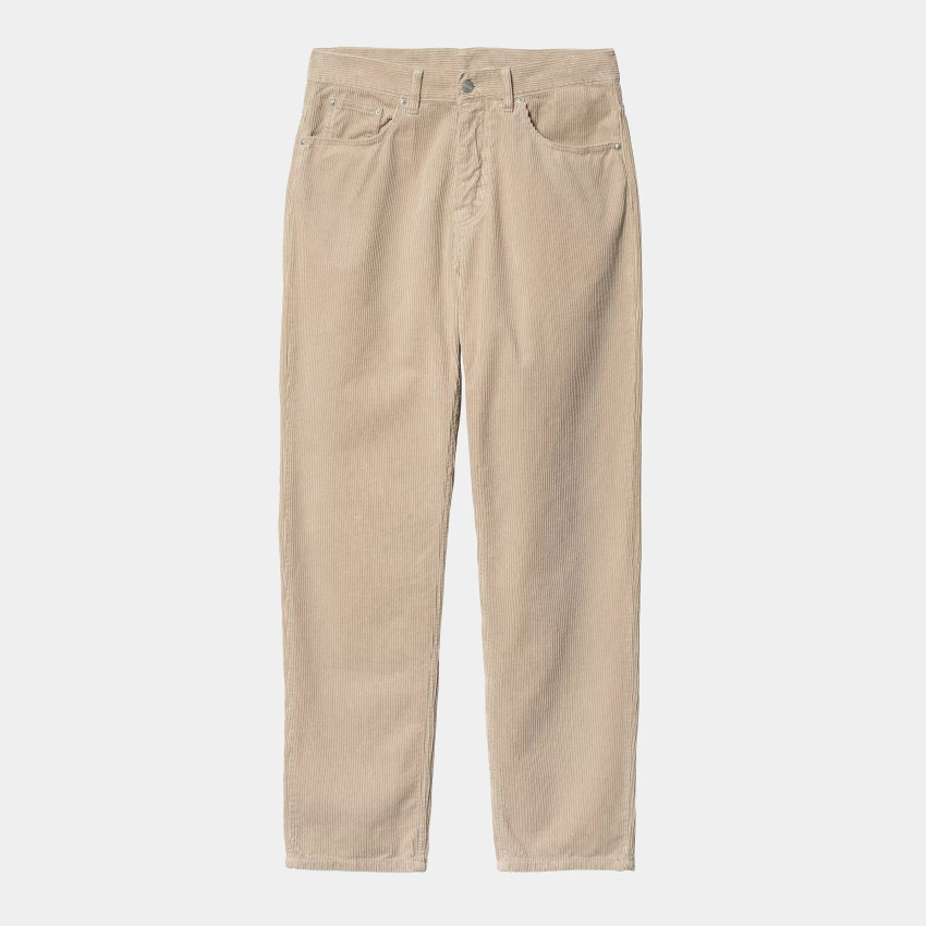Pantalon en Velours Carhartt Wip Homme NEWEL Beige Cloane Vannes I027232
