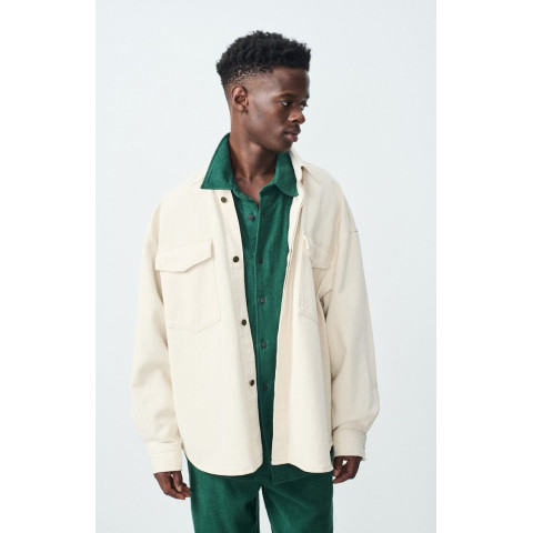 Chemise American Vintage Homme SNOPDOG Ecru Cloane Vannes MSNOP06BH24